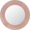 Kartell Laufen All Saints speil m/LED, Ø78 cm, pudderrosa