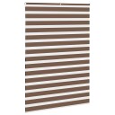  Sebragardin brun 165x200 cm stoff bredde 160,9 polyester