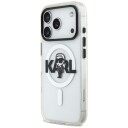 Karl Lagerfeld MagSafe Mobildeksel til iPhone 17 Pro - Gjennomsiktig