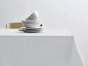 Södahl  Tiles damask duk 140x320 cm off white