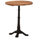 vidaXL Bistrobord Ø60x76 cm heltre akasie