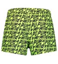 Puma Badeshorts   Neongul m. Trykk   Puma   Medium   Badetøy