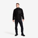 Revolutionrace High Pile Fleece Jacket Herre Black S Herre Overdeler Fleece & midlayers