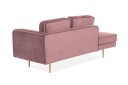 Llanfach Sjeselong Høyre Fløyel   Rosa