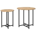 Sidesett 2 stk Artisan Eik Ingeniørtre og Metall