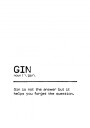 Witty Gin Definition Plakat / 30x40