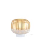 Forestier Bamboo Bordlampe S White