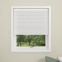 DEBEL PLISSÉ TOUCH LYSDEMPENDE 140X160, HVIT