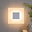 Lucande Kvadratisk LED-vegglampe Berlind
