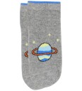 Melton Sokker Planeten Sneaker Light Grey Melange Melton 35/39 Sokker Grå 35 39