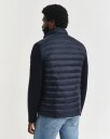 Jakke med blandede medier EVENING BLUE XXL