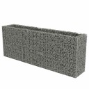 vidaXL Gabion høybed galvanisert stål 270x50x100 cm
