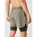 Bjørn Borg Borg 2in1 Shorts Herre Dusty Olive M
