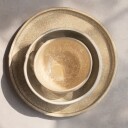 Mette Ditmer Sand Grain skål Ø 13,5 cm 2-pakning Straw