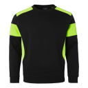 Top Swede Sweatshirt 221 Svart/gul 2xl
