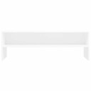 vidaXL TV-benk hvit 120x40x40 cm sponplate