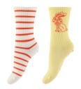 Mini Rodini Rabbit 7 Pack Socks   Multi/patterned   24/27