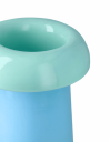 Holmegaard Soma vase 22,5 cm lys blå/aqua