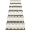 Pappelina Koi matte 70x200 cm stone metallic