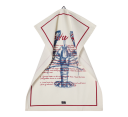 Lexington Lobster rolls kjøkkenhåndkle 50x70 cm hvit rød