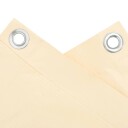  Balkongskjerm kremhvit 600x120 cm PVC