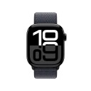 Apple Watch S10 42mm GPS+Cel sort aluminium/blekk Sport Loop