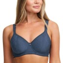 Swegmark BH Adorable Padded Soft Wired Bra Blå B 80 Dame