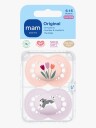 MAM Orginal Smokker Silikon 2-Pakk 6-16m Rosa