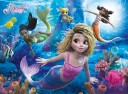 Ravensburger Puslespill 200 Havfruemagi Xxl