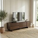 Tavon TV benk 180x55x45 cm   Milano valnøtt