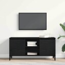  TV skap Svart 102 x 35 x 50 cm Konstruert tre