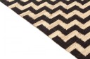 Juteteppe   Cabana beige/sort Størrelse: 140 x 200 cm