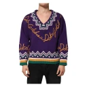 Dolce & Gabbana Herre Strikkevarer Lilla M,