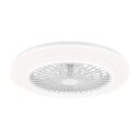 Philips AMIGO TAKLAMPE + VIFTE 25+60W HVIT