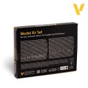 Vallejo 71.208, 17 Ml, Sort, Brun, Grønn, Grå, Elfenben, Oliven, Hvit, Gult, Matte, Flaske
