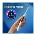 Oral-B iO5 Elektrisk Tannbørste Quite White med Reiseetui