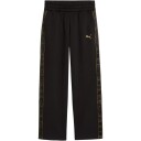 PUMA Ess Tape Relaxed Sweatpants Fl G   Black   128
