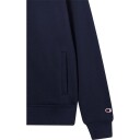 Champion Tonal Logo Full Zip Sweatshirt Herre Navy L