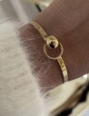 Bud to rose Boss Bangle Gold   Gold   ONE SIZE