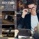 Xiaomi Redmi 13C 5G/Poco C65 Caseme 013 Series Lommebok-deksel Svart