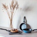 Christiania 1739 Plus Wok 20cm Alu Stålblå