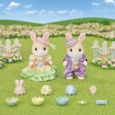 Sylvanian Families Figurer 2 Stk Påskefeiring Med Marguerite-Kaninbarn
