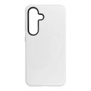 OEM Dobbeltlags MagSafe deksel for Samsung Galaxy S25 Hvit