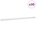  Trappeneser 30 pcs sølv 67 x 3.5 x 3 cm Aluminium