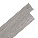  Gulvplanker 36 pcs Mørkegrå 5,02 m² PVC