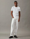 Calvin Klein Jeans Ck Essential Slim Tee - White - S