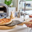 Sabor Napo pizzaspade 70x20 cm gun metal/natur