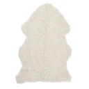 Skinnwille Curly fåreskinn 60x95 cm Beige moonlight