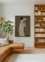 Woman In Elegant Hat Plakat / 50x70