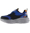Skechers Sko - Garage - Svart/Blå/Oransje - Skechers - 27 - Sko